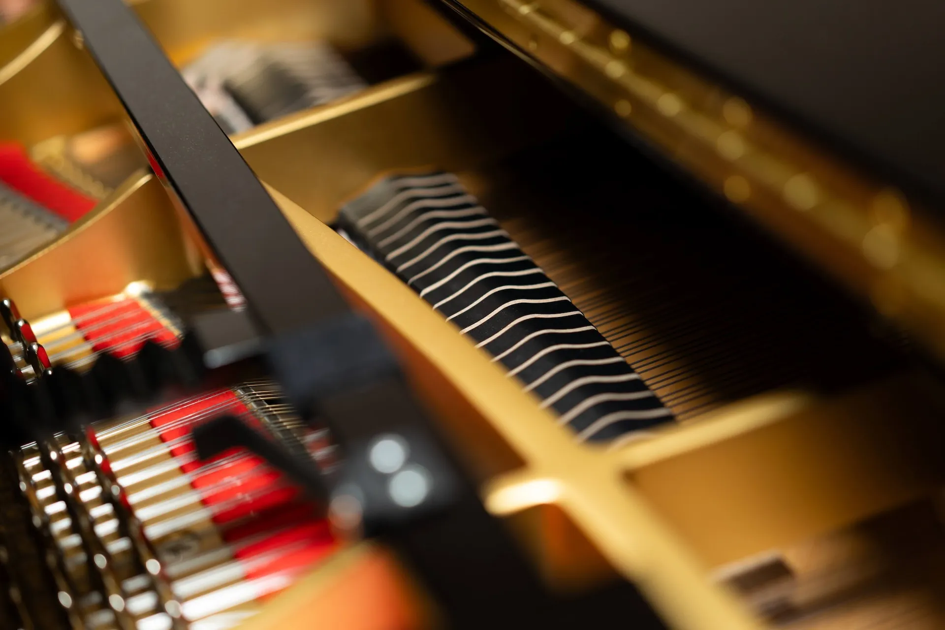 ピアノレッスンとオーボエレッスンで使用するグランドピアノ